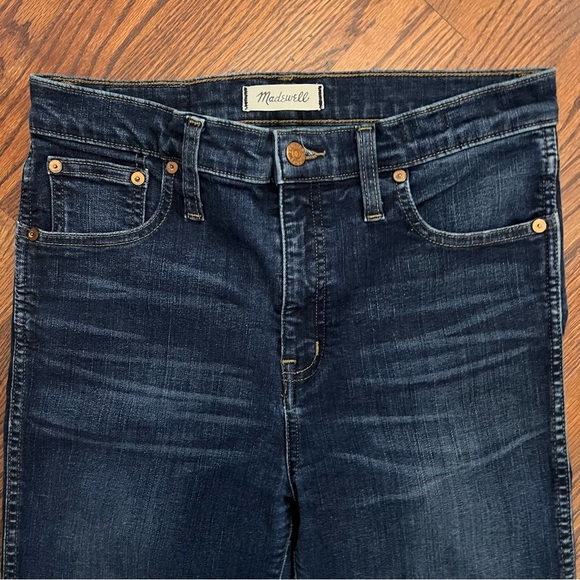 Madewell 10” High-Rise Skinny Skinny Jeans – Size 29 – Dark Wash - Picture 8 of 10